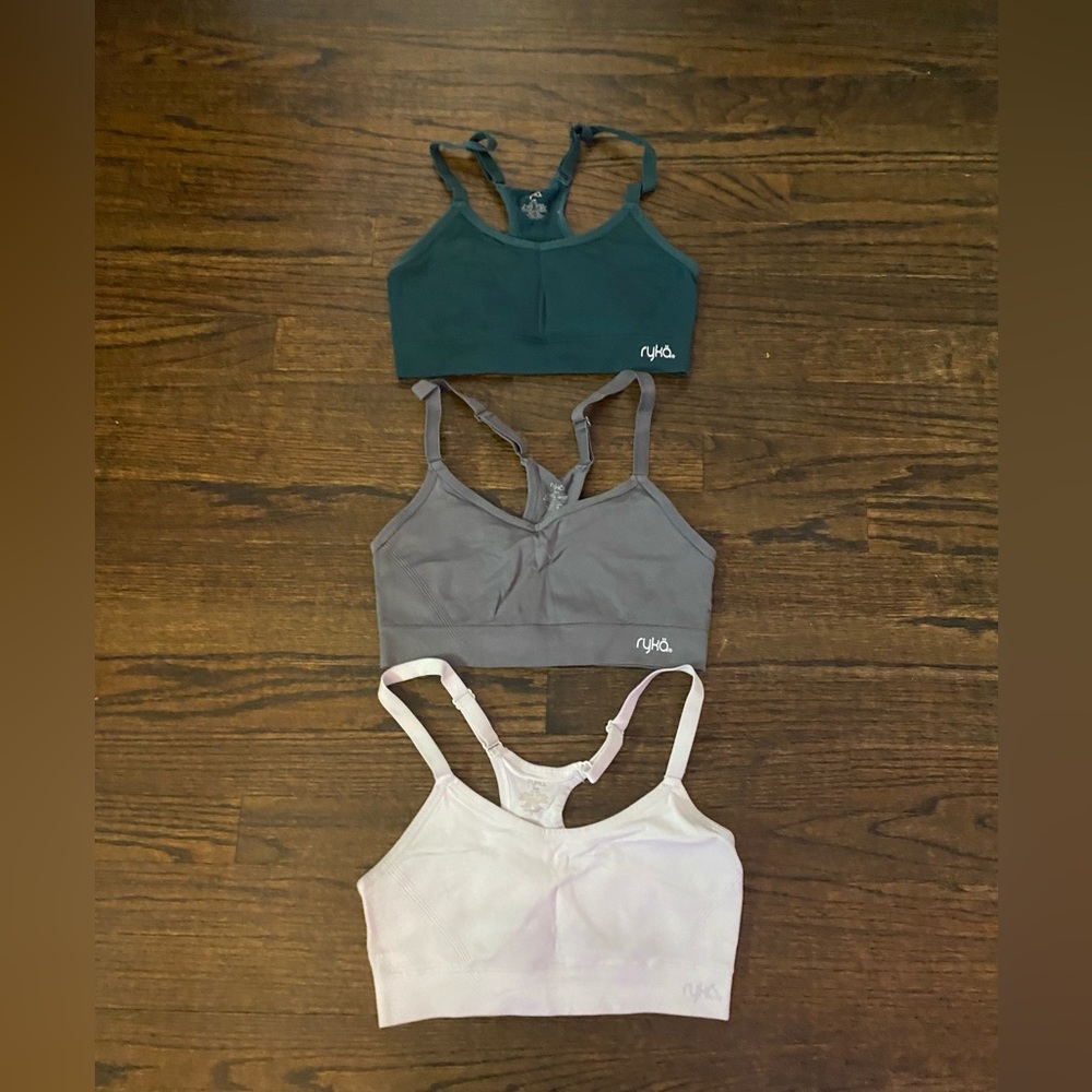Ryka sports bra. 3 pack.